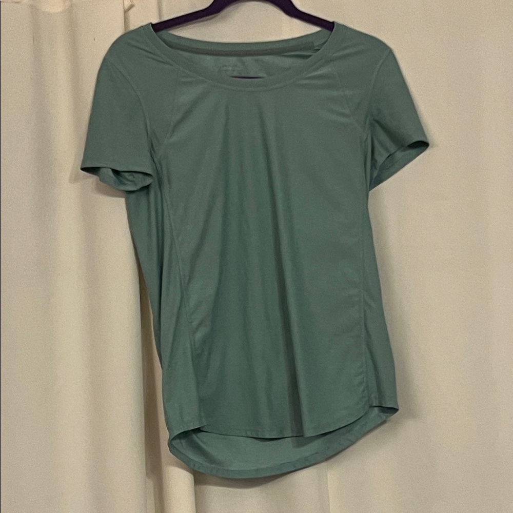Eddie Bauer Sea Green Short Sleeve Top